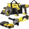Zestaw 4 narzędzi Stanley FATMAX SFMCK469M2 18V v20 2x4Ah SFMCD711 SFMCF800 SFMCS500 SFMCG400